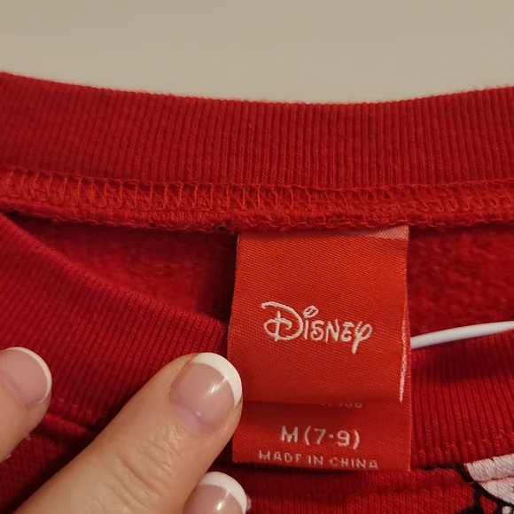 Disney Red Crew Neck Shirt - Picture 4 of 6